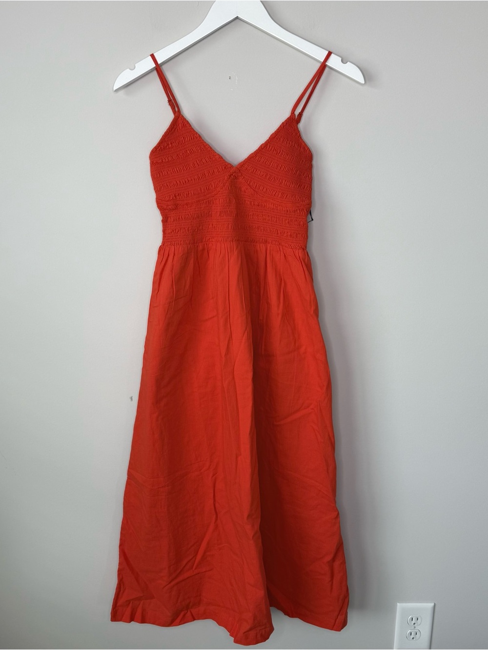 Billabong | NWT Orange Cotton Such a Trip Dress Size Small